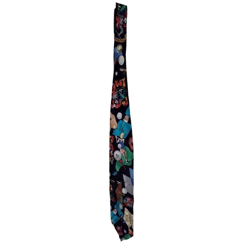 Nicole Miller 1991 Men's Collectible Golf Necktie ‎ 100%